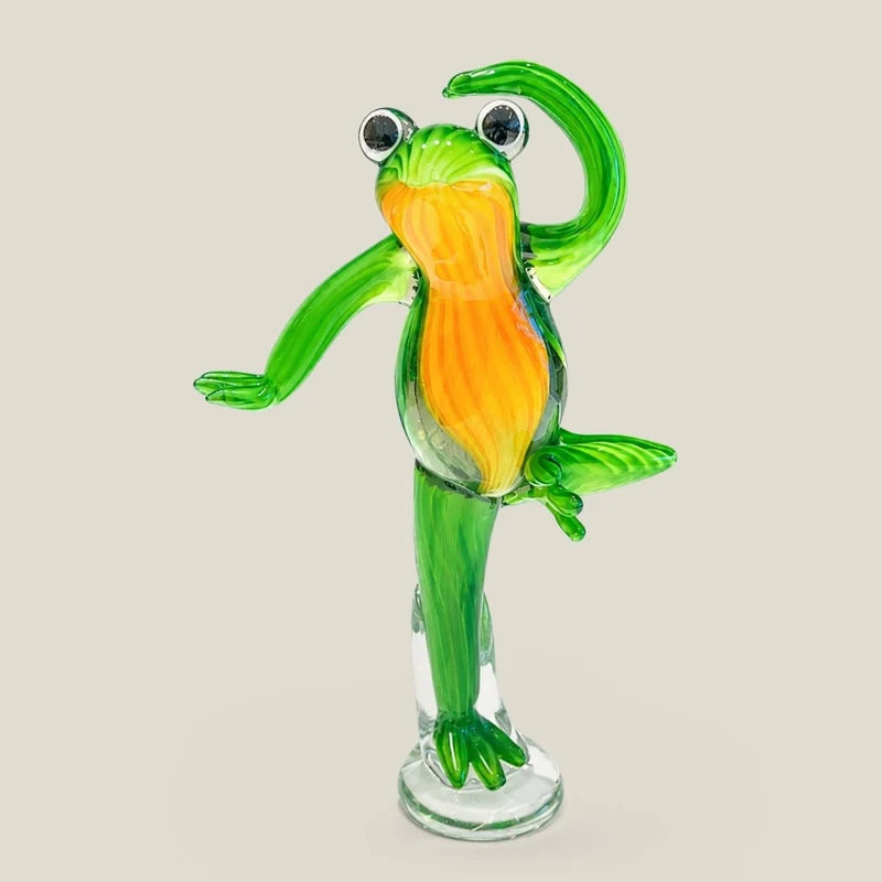 Murano Glass Frog Maestro
