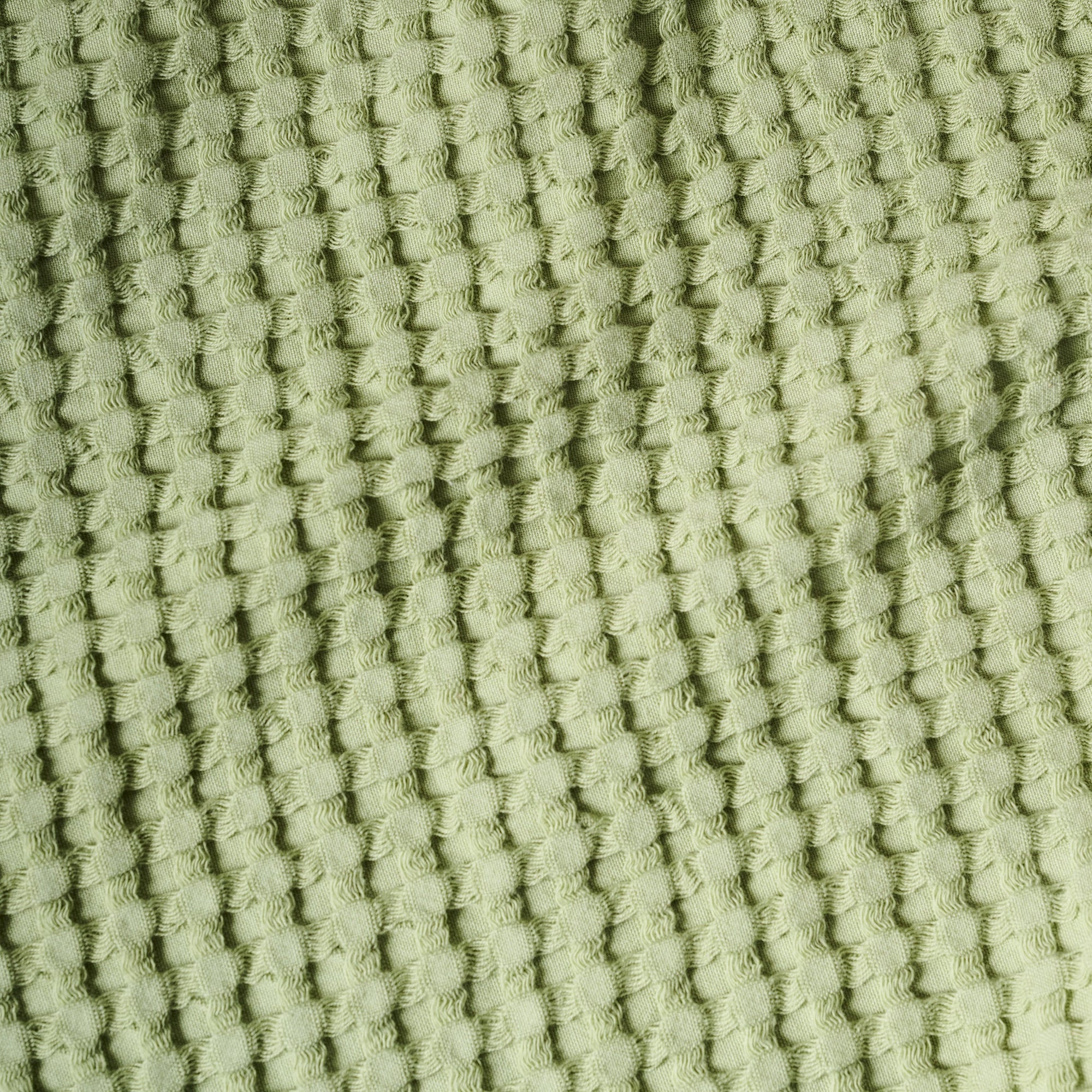 Frosted Green | Cotton | Waffle | Face Towels - Set of 2