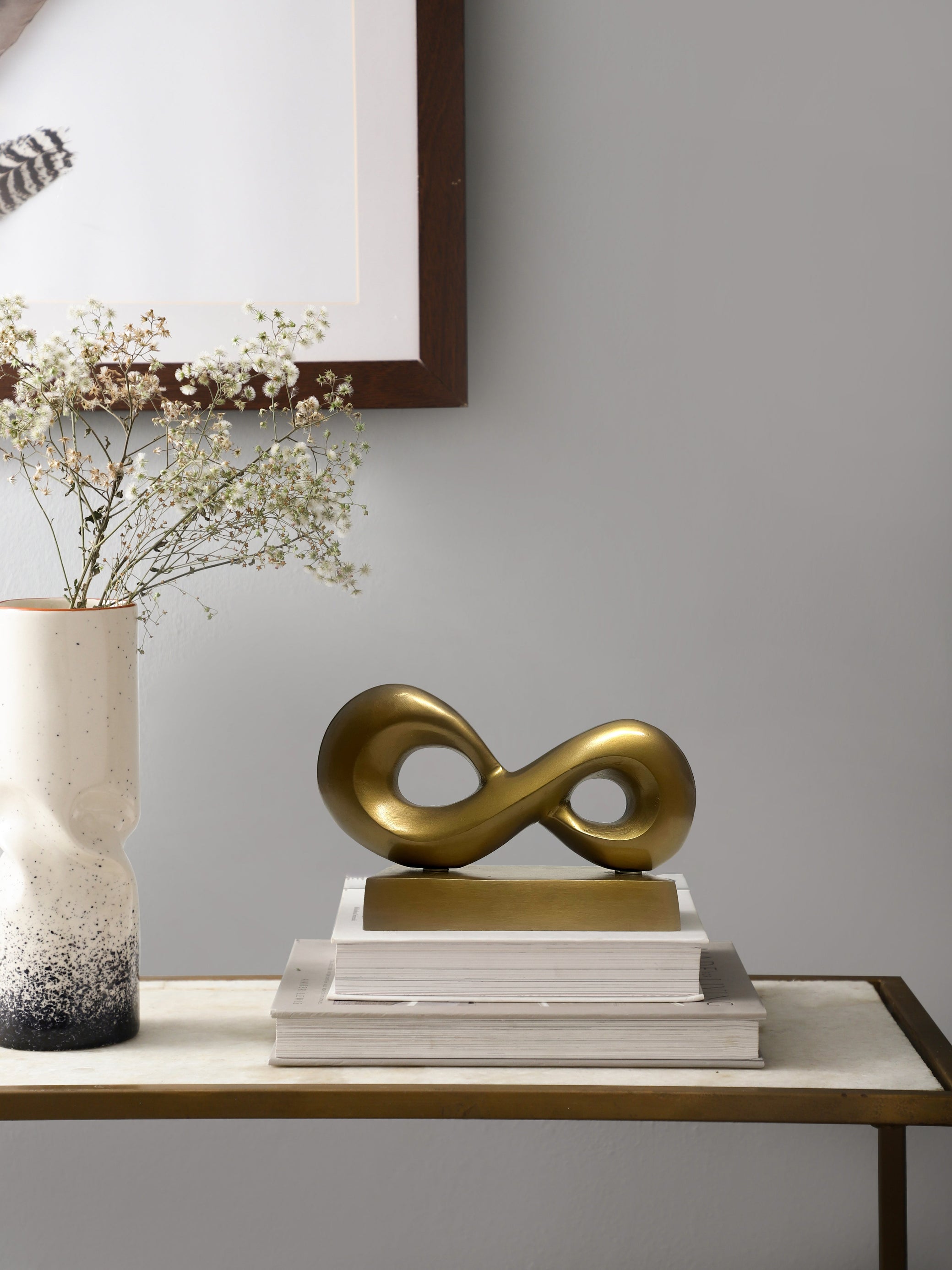 Infinity Loop Metal Sculpture