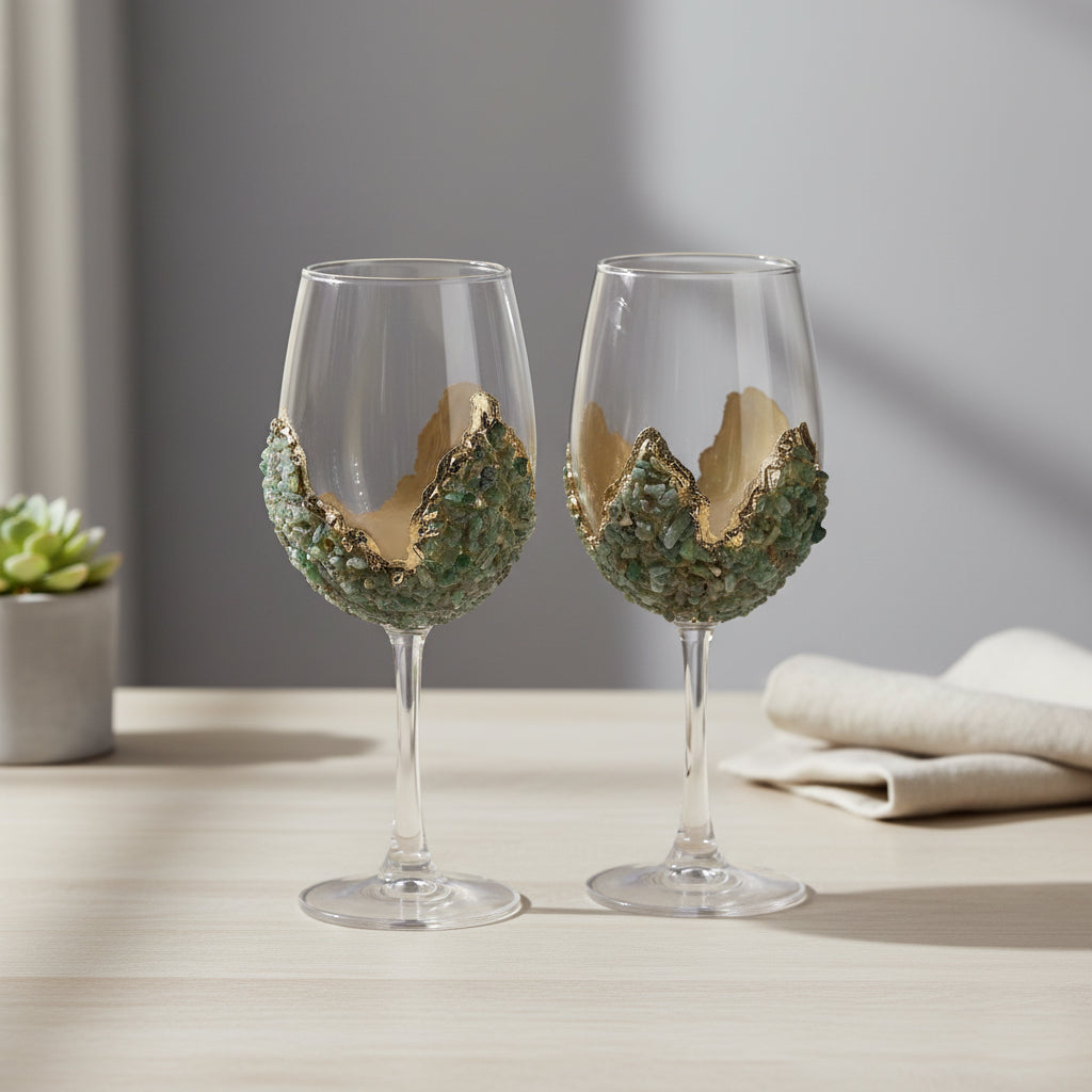 Limited edition - SAN MARCO - Stone Wine Glass
