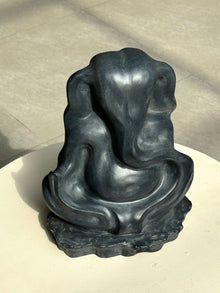 Ganesha Figurine - Charcaol