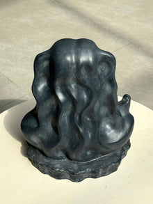 Ganesha Figurine - Charcaol