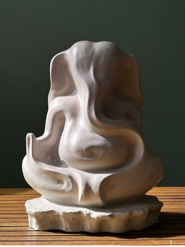 Ganesha Figurine - White