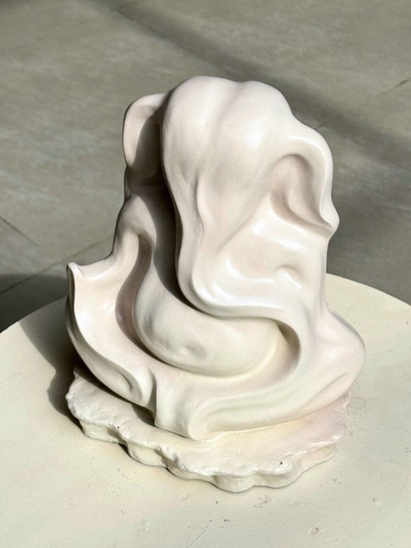 Ganesha Figurine - White