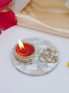 Mother of Pearl Tea Light Holder