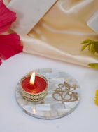 Mother of Pearl Tea Light Holder