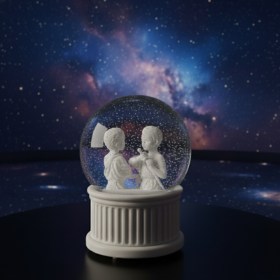 Gemini Snow Globe (120MM)