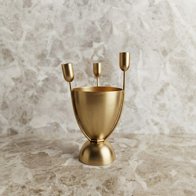 JODHPUR JARS GOLD FINISH