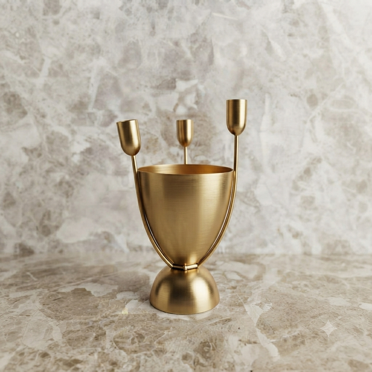 JODHPUR JARS GOLD FINISH
