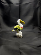 Gemstone Bird Figure