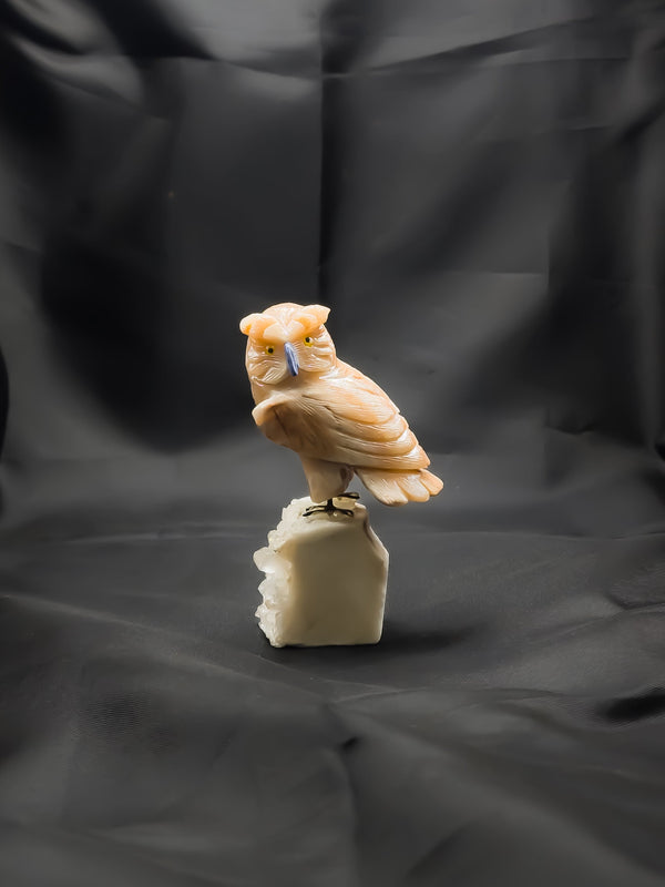 Gemstone Bird Idol