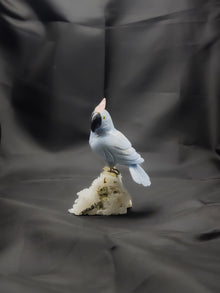 Gemstone Bird Sculpture