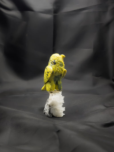 Gemstone Bird Statement Décor