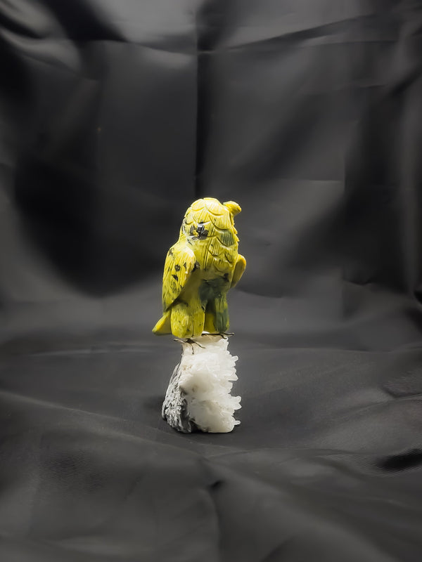 Gemstone Bird Statement Décor