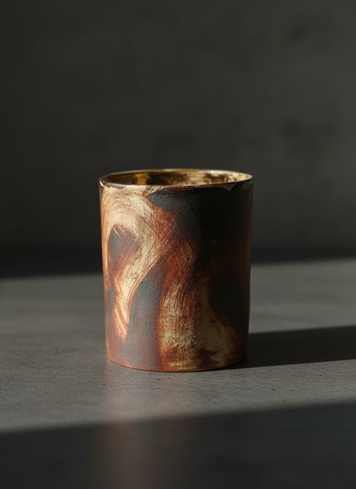 Fired earth tumbler - Set of 2 Big