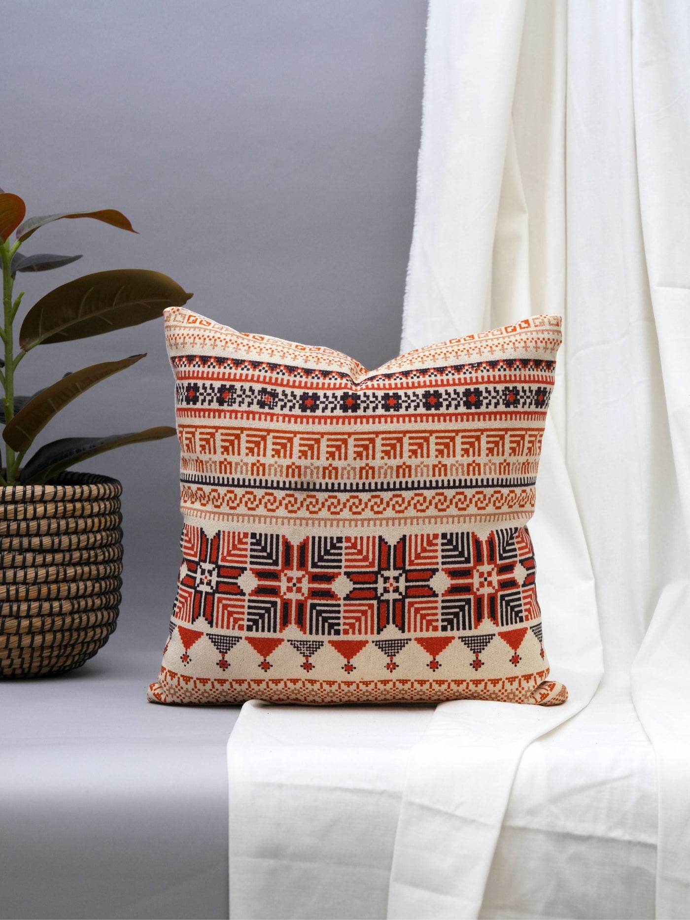 Geo Tribal Cushion Cover