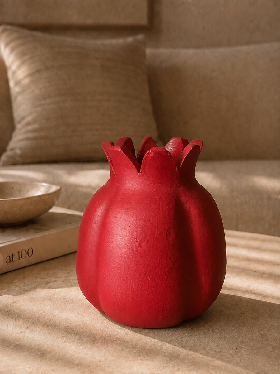 Handmade Terracotta Pomegranate Showpiece
