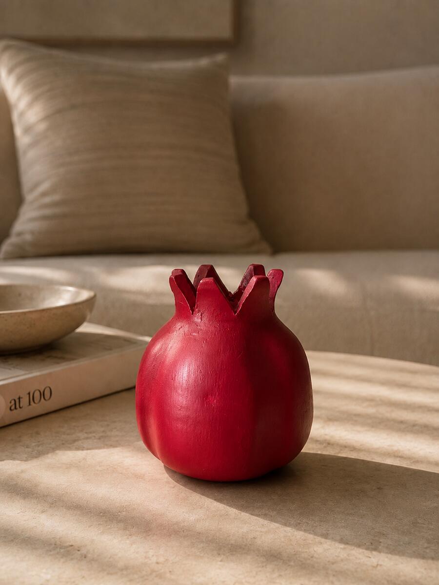 Handmade Terracotta Pomegranate Showpiece