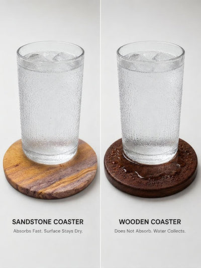 Natural Sandstone Coasters