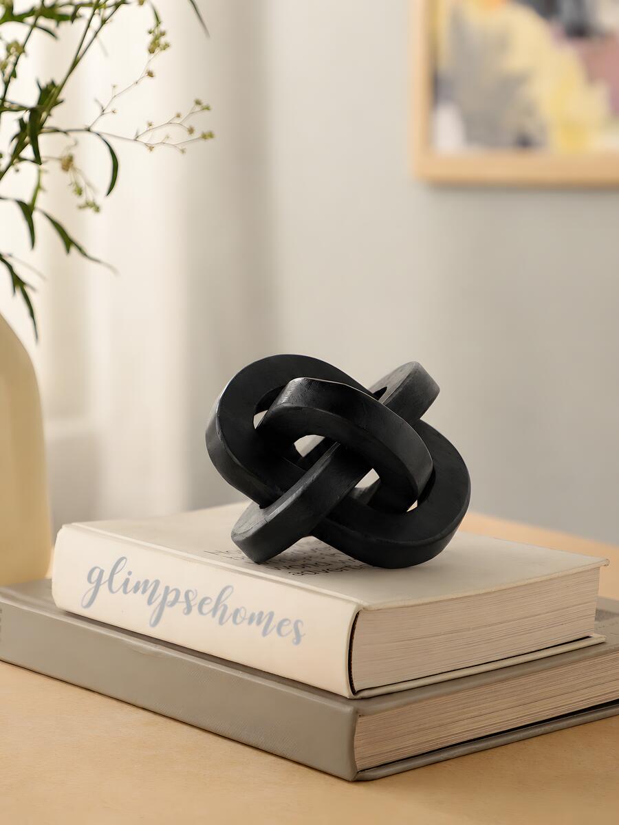Triple Knot Wooden Accent Piece (Small)