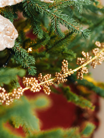 Gold Beaded Garland Set of 3