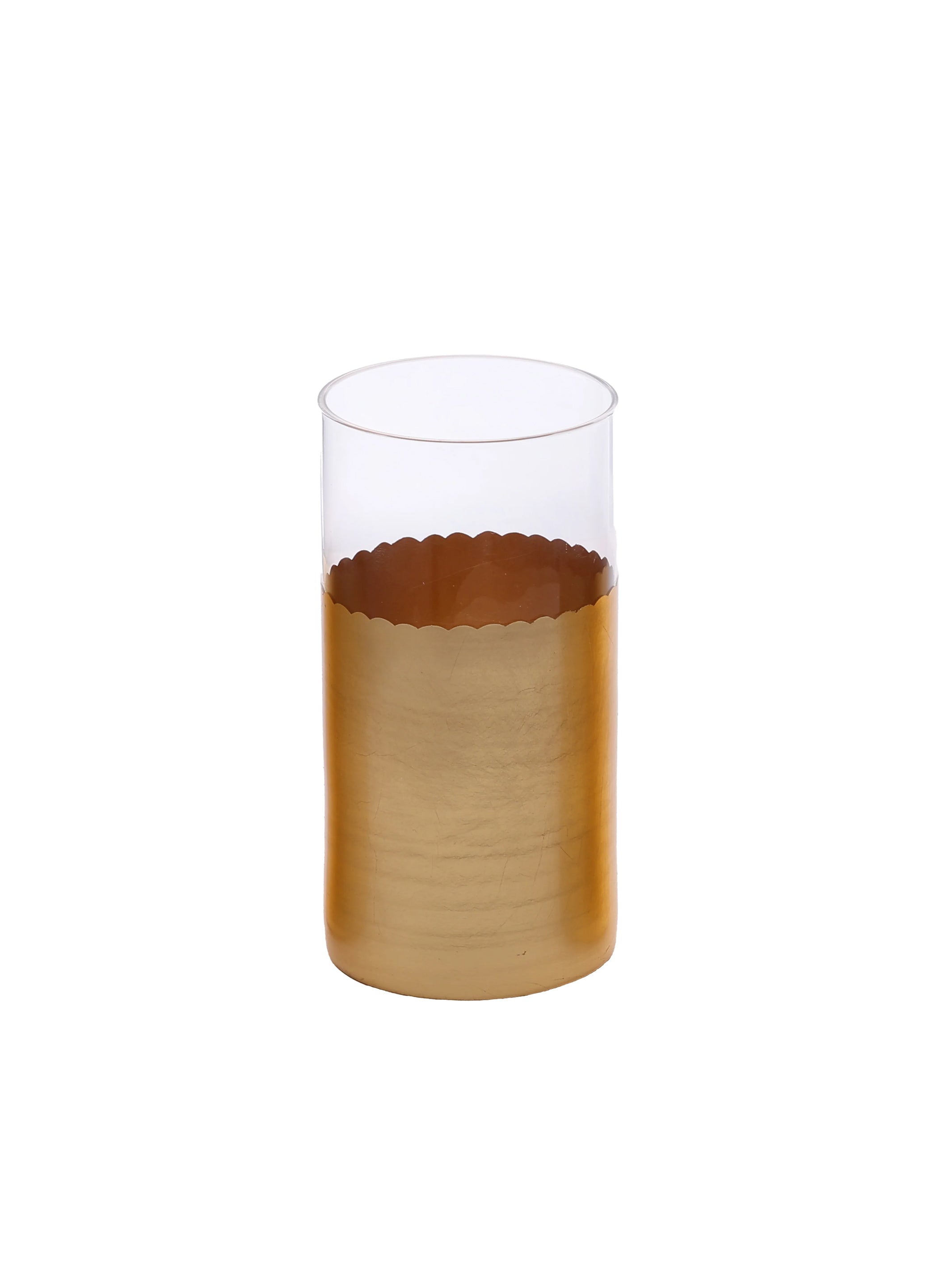 Gold Set Of 4 High Ball Glasses