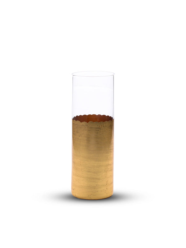 Gold Set Of 4 Tall Glasses