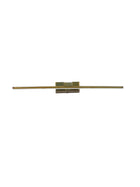 Gold Sleek Aluminium Bar 12W Warm White LED Picture/Vanity Light
