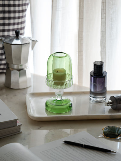 Green Fairy Lamp Candle Holder