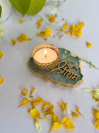 Jai Shree Ram Tea Light Candle Holder Set of 2