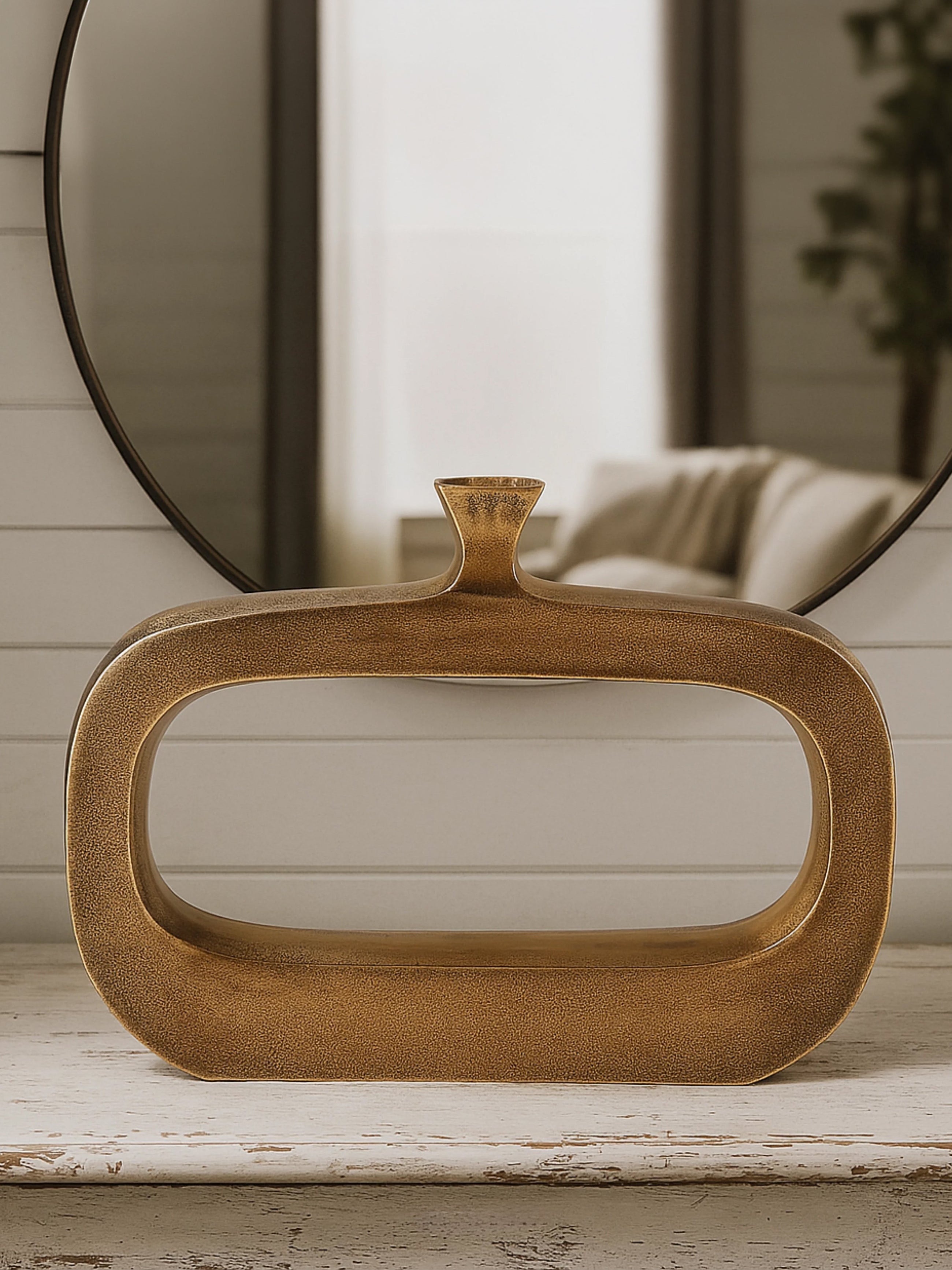 Grotto Sculpture Candle Holder - Product Image 