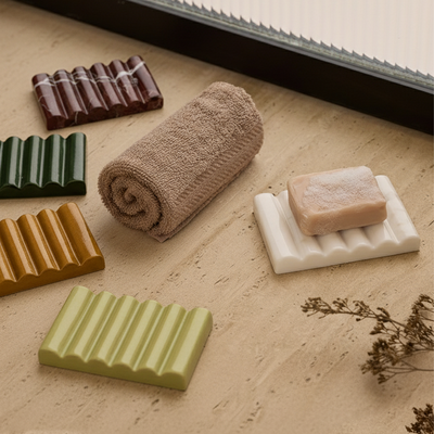Ridge Block – Handmade Italian Soap Dish