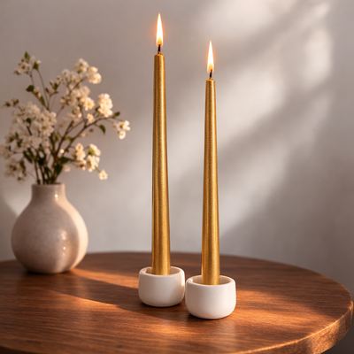 Taper Candles | Unscented | Set of 4