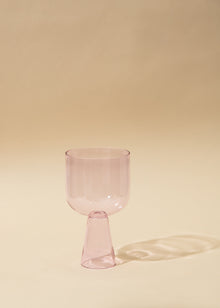 Aria Glass / Dessert Bowl (Set of 4) - Pink