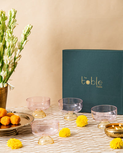 Ivy Dessert / Snack Bowl Gift Box - Set of 4