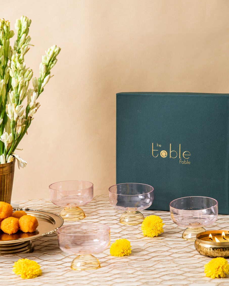 Ivy Dessert / Snack Bowl Gift Box - Set of 4