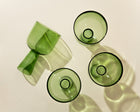Aria Glass / Dessert Bowl Gift Box - Green