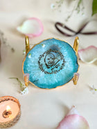 GURU JEE Metal Holder with Agate
