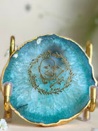 GURU JEE Metal Holder with Agate
