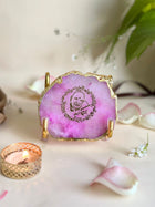 GURU JEE Metal Holder with Agate