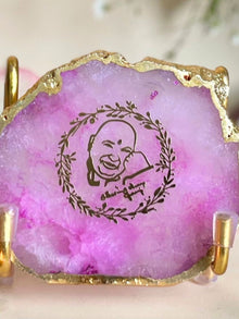 GURU JEE Metal Holder with Agate