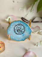 GURU JEE Metal Holder with Agate