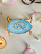 GURU JEE Metal Holder with Agate