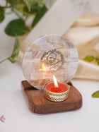 Mother of Pearl & Wood - Tea Light Holder