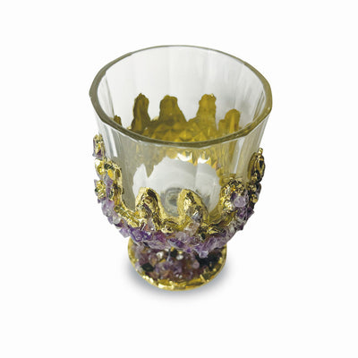 Limited edition - Sandro - Amethyst Handmade Glass