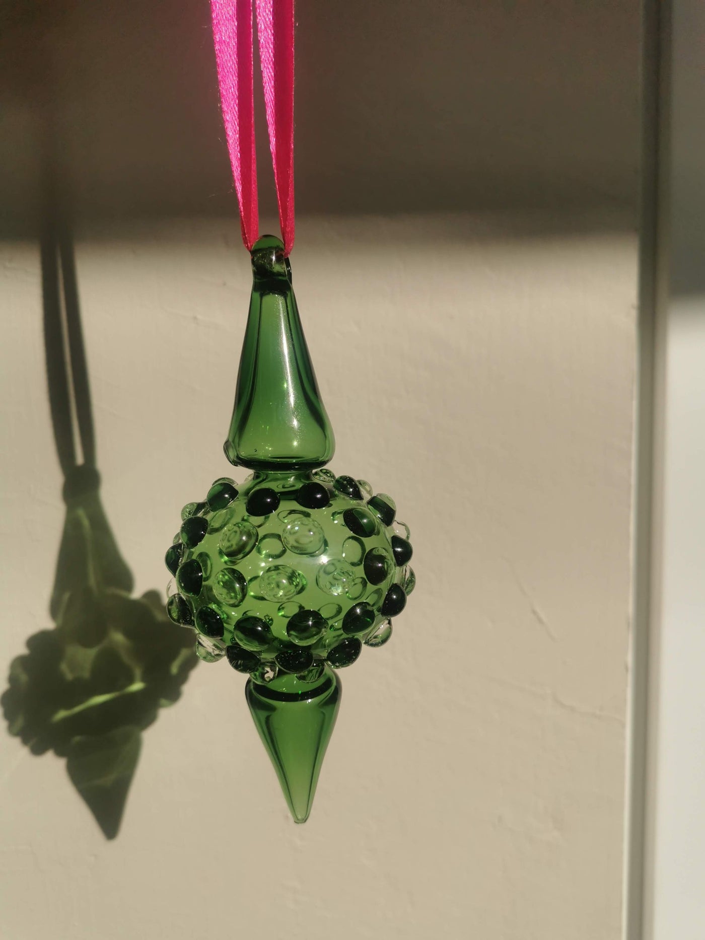 Handblown Glass Ornament - Lumina Series 4 inches