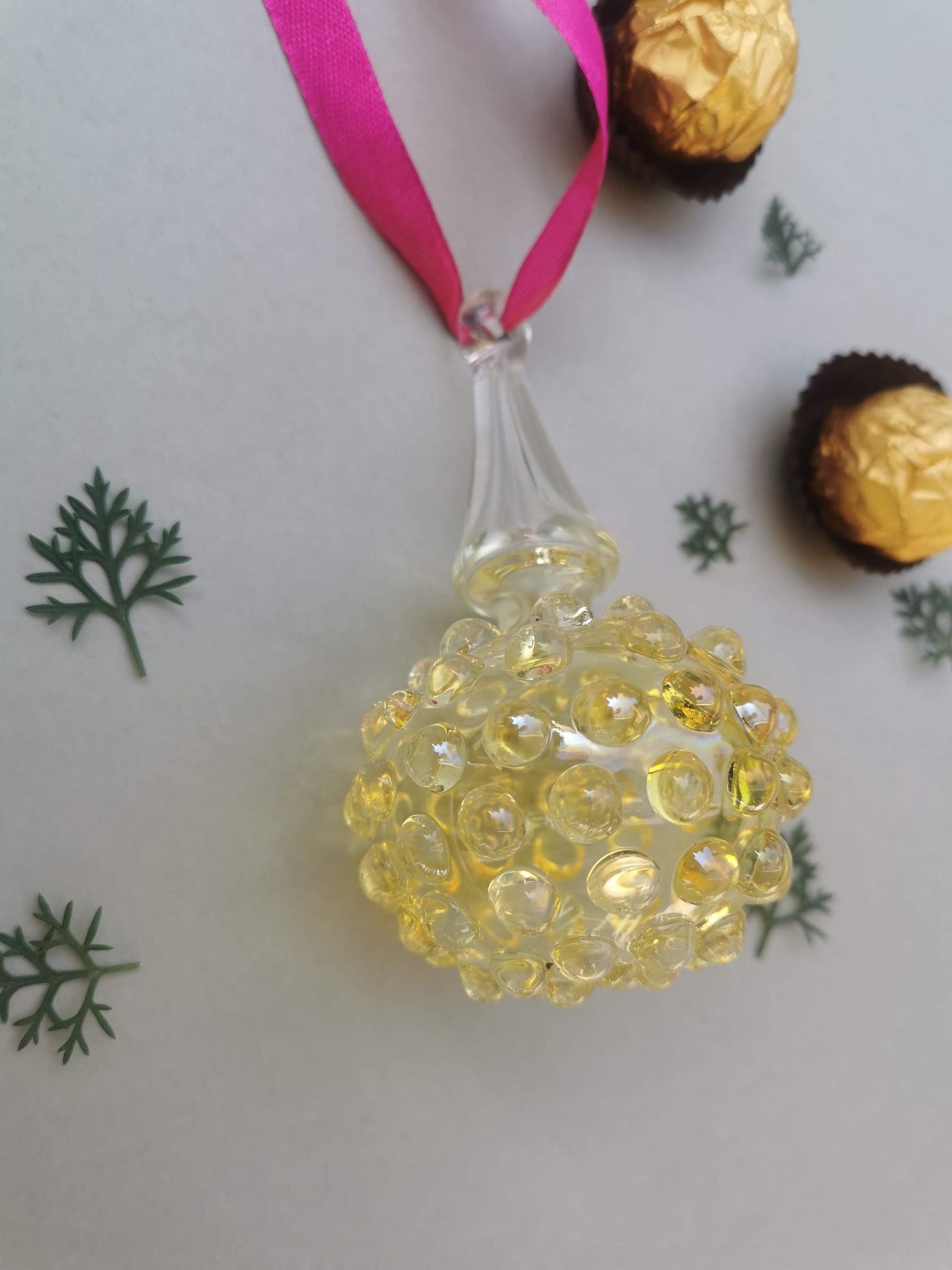 Handblown Glass Ornament - Lumina Series