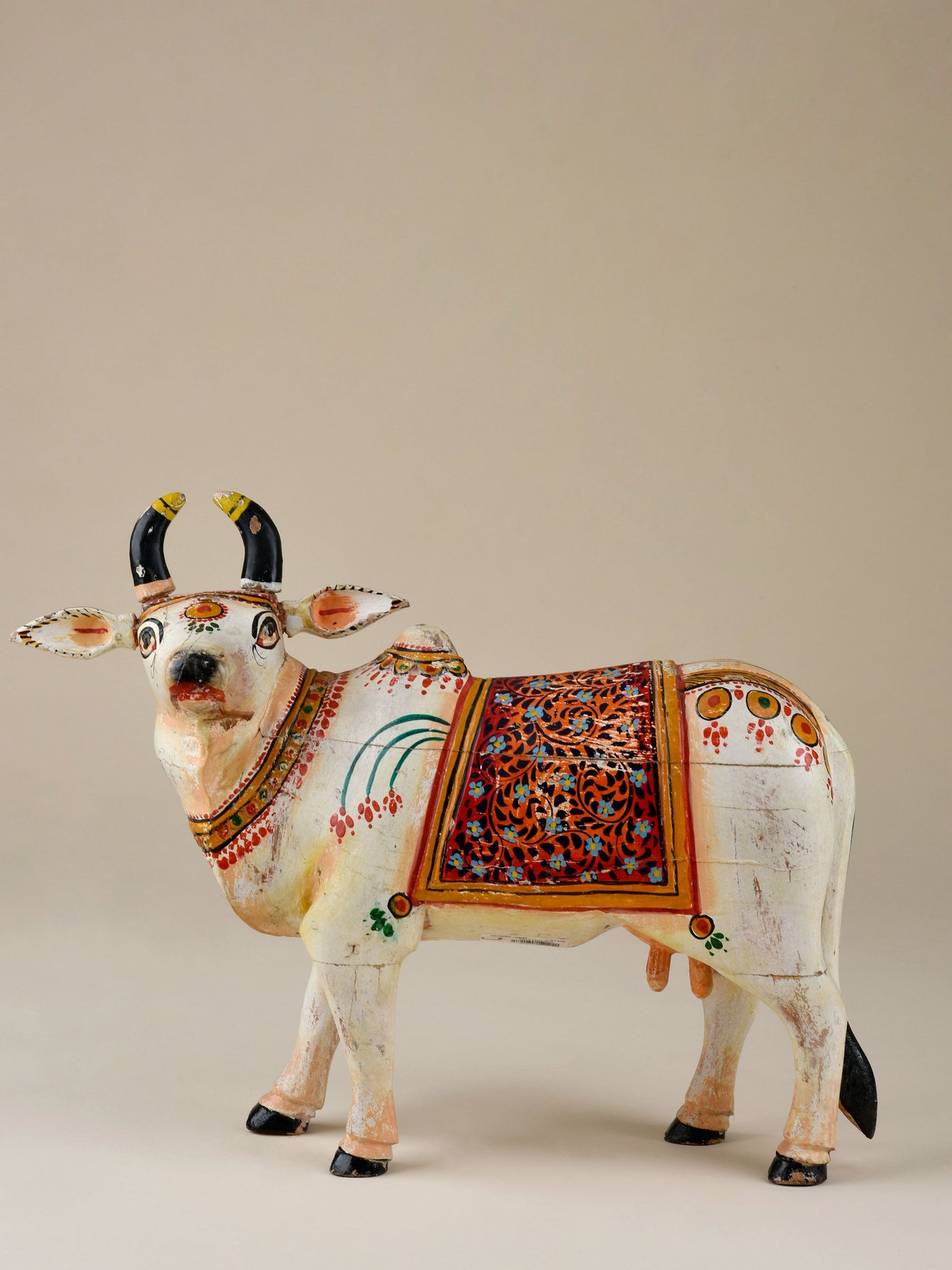 Handcarved & Painted Cattle