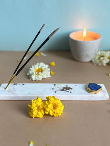 Agarbatti Stand - Handmade Marble & Agate