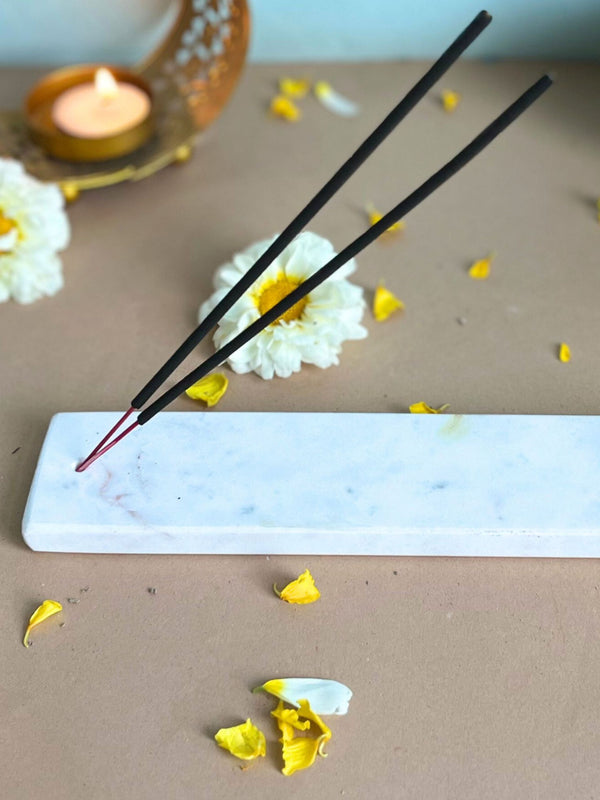 Agarbatti Stand - Handmade Marble & Agate
